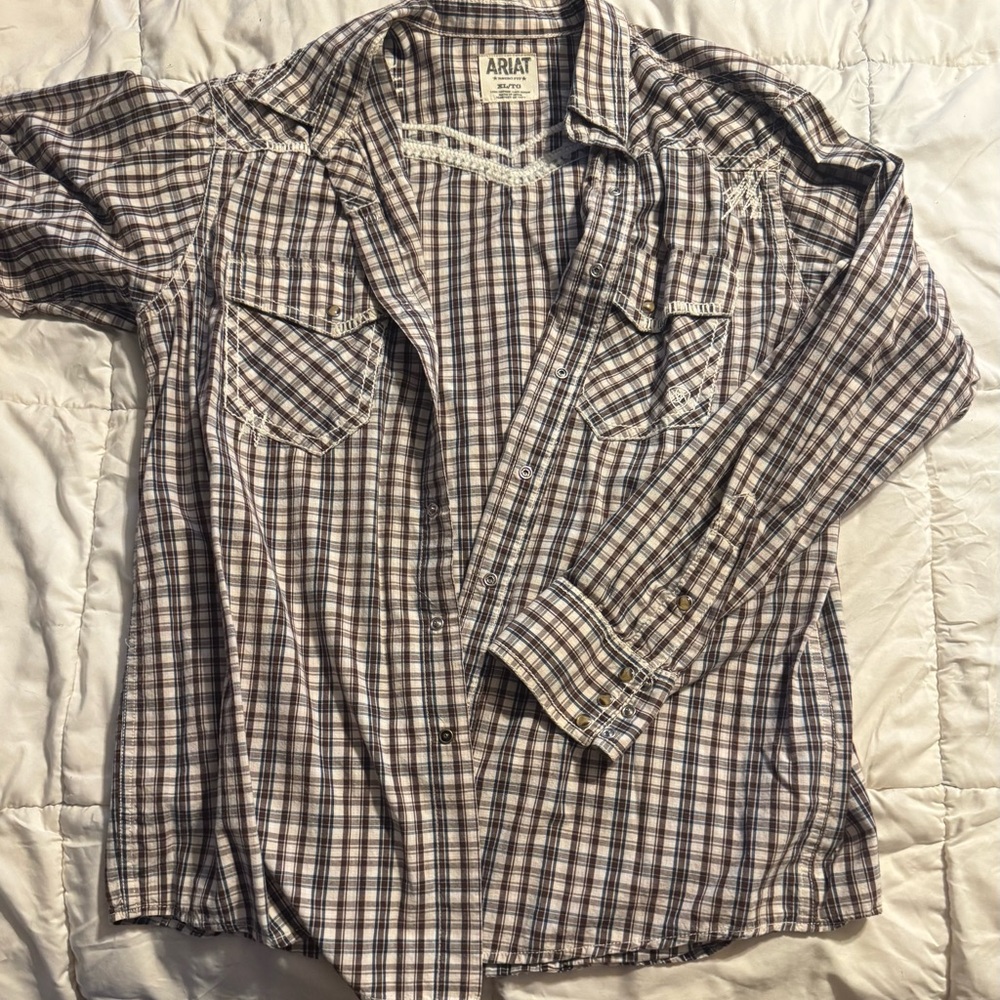 Ariat Checkered Long Sleeve Shirt
